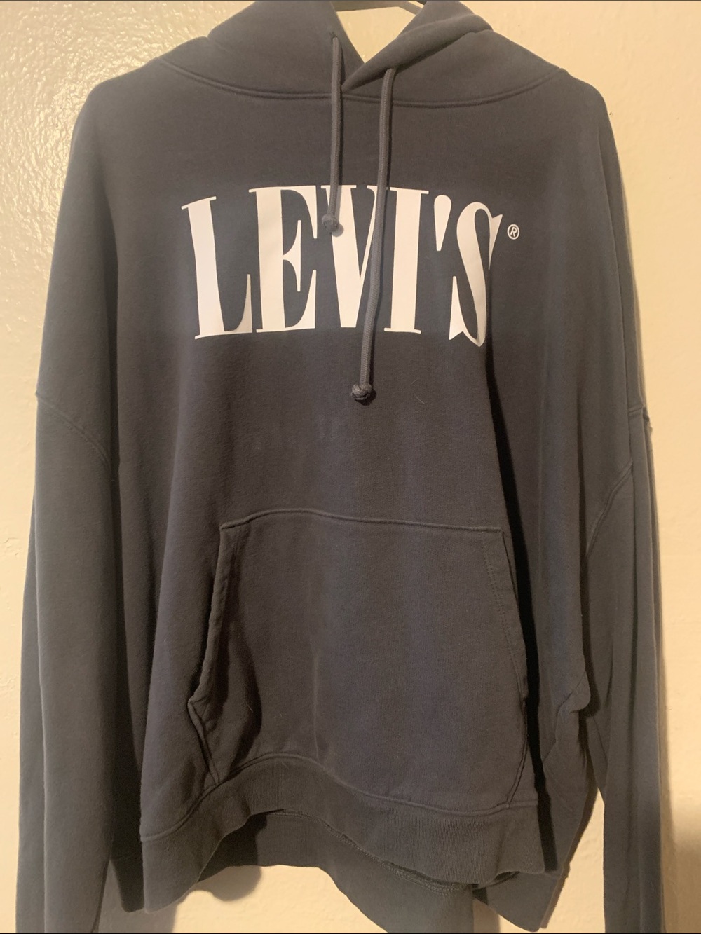 Dark grey Levi’s pullover hoodie 2XL